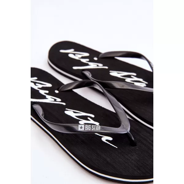  Дамски джапанки BIG STAR SHOES LL274761 ЧЕРЕН 