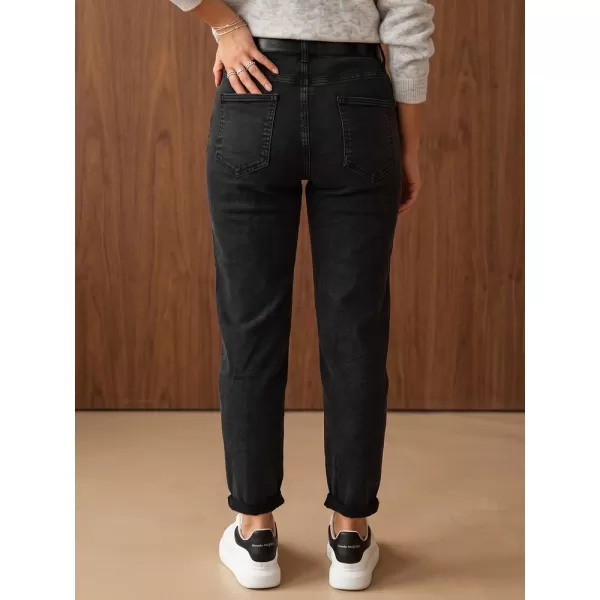  Дамски дънки DSTREET 1 UY3239 ЧЕРЕН 