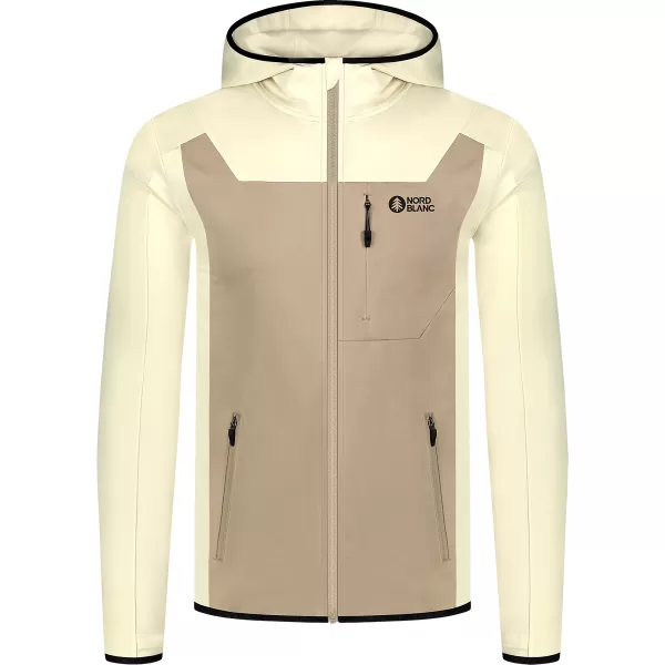  Мъжки суичър powerfleece NORDBLANC SPRAWL NBSFM8333 БЕЖОВО 