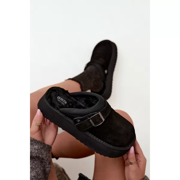 Дамски снежни човеци BIG STAR SHOES UU274698 ЧЕРЕН 
