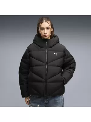 Дамско палто PUMA HOODED DOWN PUFFER JACKET W 69458001 ПУМА ЧЕРНА