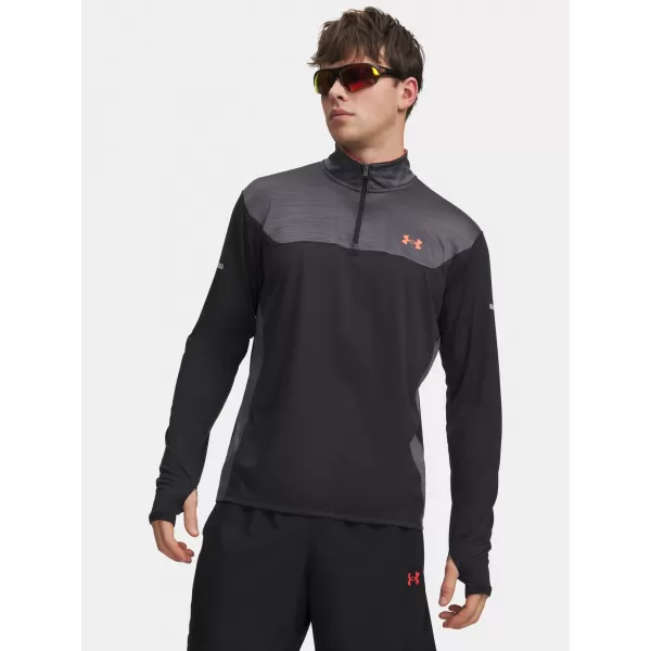  Мъжка тениска UNDER ARMOUR TECH UTILITY 1/4 ZIP 6004963-002 ЧЕРЕН 