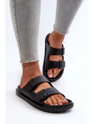 Дамски чехли BIG STAR SHOES NN274A750 ЧЕРЕН