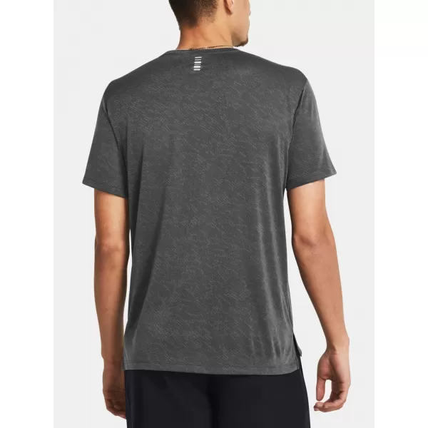  Мъжка тениска UNDER ARMOUR LAUNCH CAMO SHORTSLEEVE 1386681-025 СИВО 