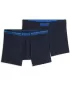 Мъжки боксерки PUMA MEN EVERYDAY PLACED LOGO BOXER 2P 93847619 МОРСКО/СИНЬО
