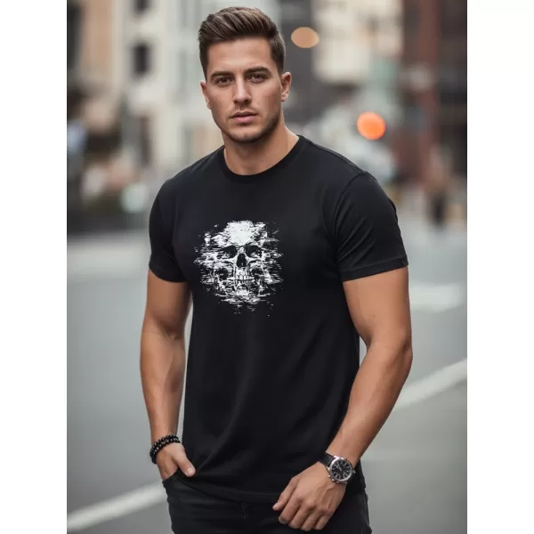  Мъжка тениска DSTREET NX085R ЧЕРЕН 
