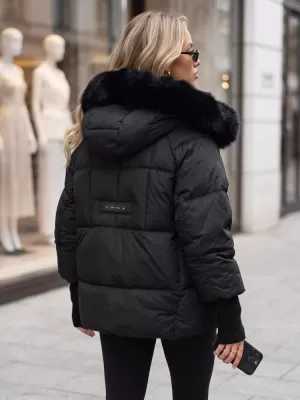 Дамско яке DSTREET TY5741 ЧЕРЕН