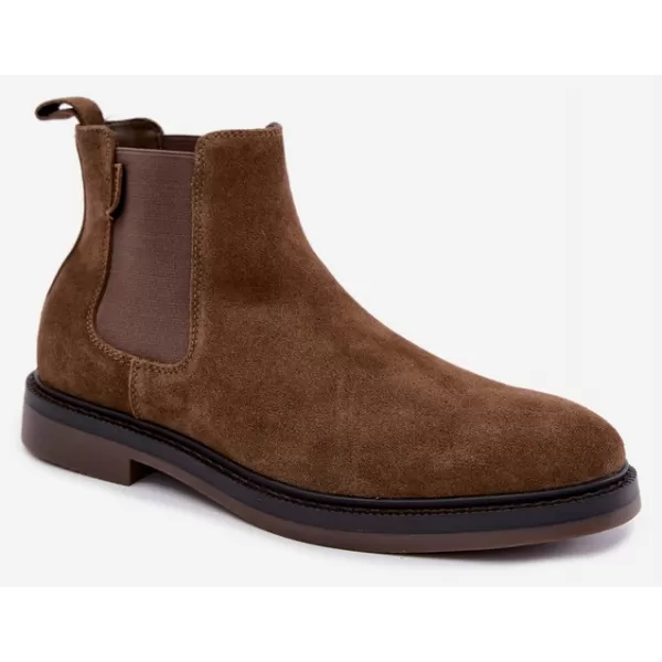  Мъжки обувки BIG STAR SHOES UU174277 КАФЯВИ/БЕЖОВИ СЕНКИ 