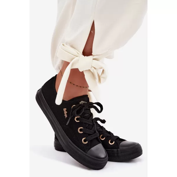  Дамски кецове LEE COOPER LCW-26-02-4069 ЧЕРЕН 