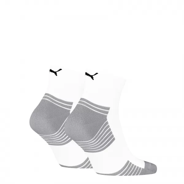  Чорапи PUMA UNISEX SPORT CUSHIONED QUARTER 2P 93890304 БЯЛО 