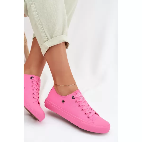  Дамски кецове BIG STAR SHOES TT274015 РОЗОВО 