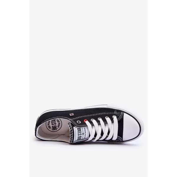  Дамски кецове BIG STAR SHOES T274023 ЧЕРЕН 