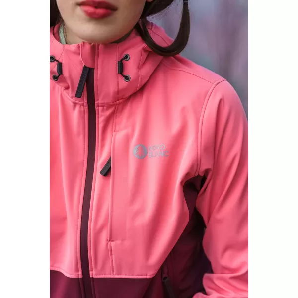  Дамско софтшел яке NORDBLANC BLINK NBSSL8320 РОЗОВО 