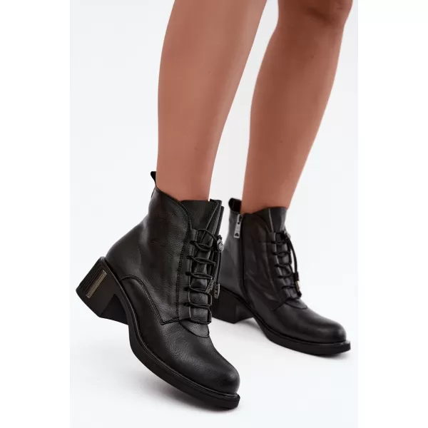  Дамски обувки VINCEZA 89161 ЧЕРЕН 