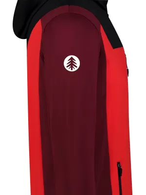 Мъжки суичър powerfleece NORDBLANC SPRAWL NBSFM8333 ЧЕРВЕНО