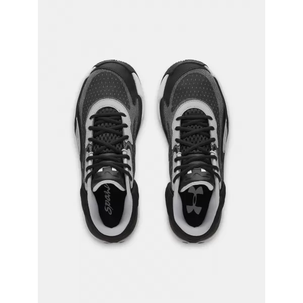 Ботуши UNDER ARMOUR SPAWN 7 MID 6000753-001 ЧЕРЕН 