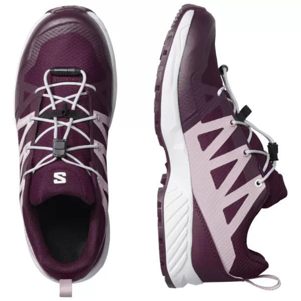  Детски обувки SALOMON OUTSCAPE WATERPROOF L49212600 ЗИМЕН ЦЪФТЕЖ/ЗОРА РОЗОВО/БЯЛО 