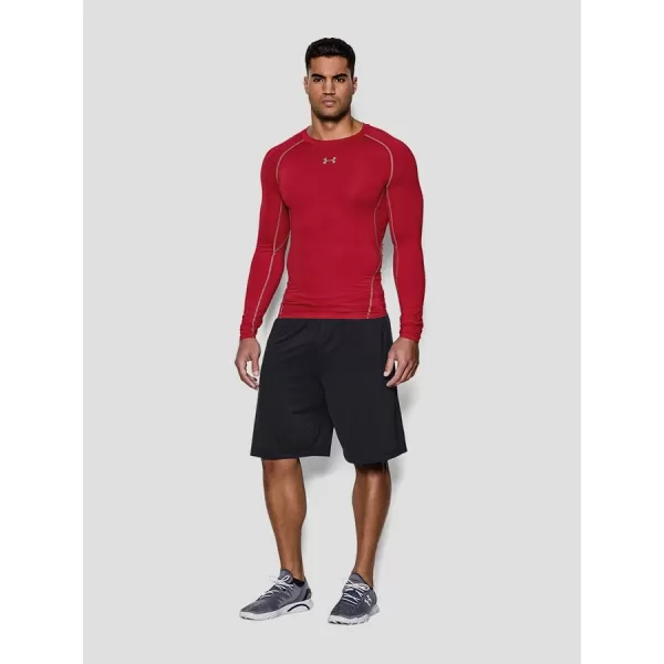  Мъжка компресионна риза UNDER ARMOUR HG LS 1257471-600 ЧЕРВЕНО 