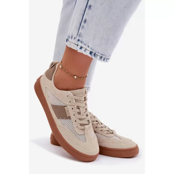 Дамски кецове BIG STAR SHOES TT274759 БЕЖОВО 