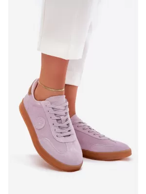 Дамски кецове BIG STAR SHOES RR274850 ЛИЛАВО