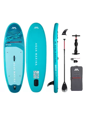 Дъска за гребане AQUA MARINA Breeze 910 СРЕБЪРНО ДЪРВО