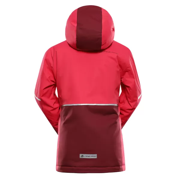  Детско ски яке ALPINE PRO DEARO 3 МАЛИНА 