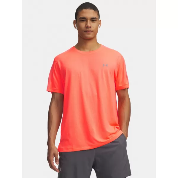  Мъжка тениска UNDER ARMOUR VELOCITI REFLCT SS 6009518-824 ОРАНЖЕВО 