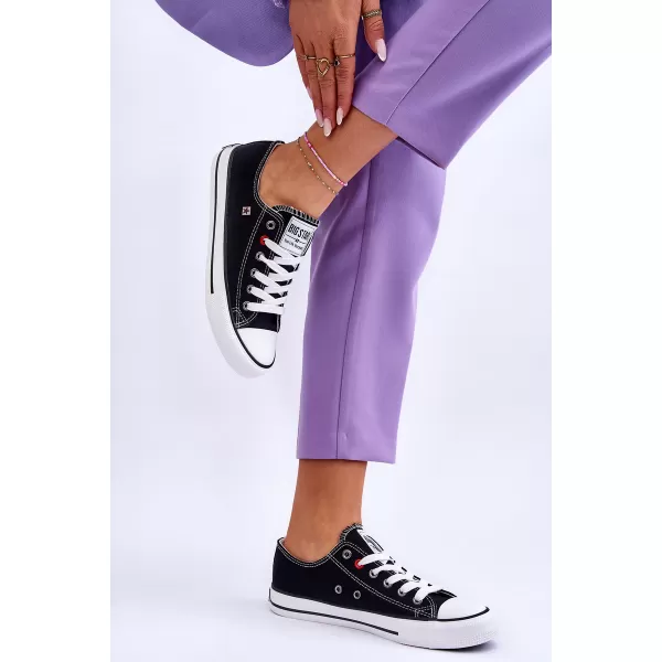  Дамски кецове BIG STAR SHOES T274023 ЧЕРЕН 