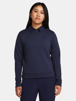 Дамски суичър UNDER ARMOUR UA DRIVE MIDLAYER CREW 1387143-410 СИНЬО
