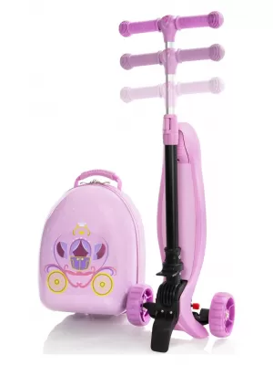 Детски куфар HEYS TURBO TOTS SCOOTER 13156 КРАЛСКА КАРЕТА