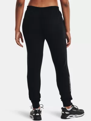 Дамски панталон UNDER ARMOUR UA RUSH FLEECE PANT 1365775-001 ЧЕРЕН