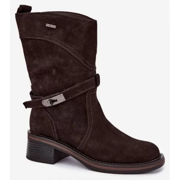  Дамски обувки BIG STAR SHOES UU274609 КАФЯВО/БЕЖОВО 
