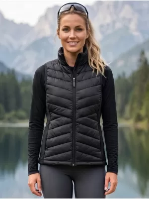 Дамска хибридна жилетка MALFINI PREMIUM CROSS 558 ЧЕРЕН