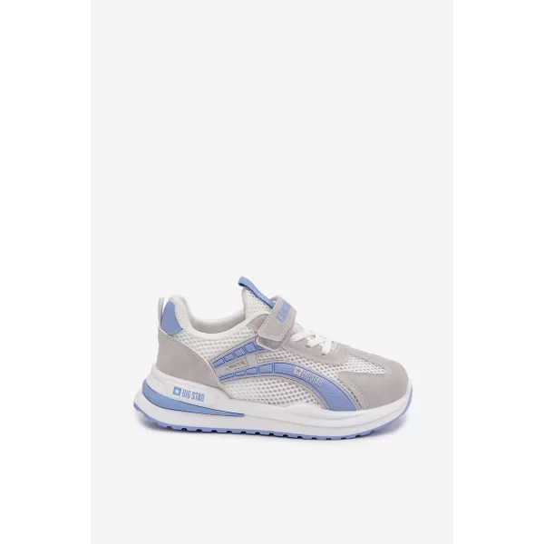  Детски обувки BIG STAR SHOES TT374153 БЯЛО/СИНЬО 