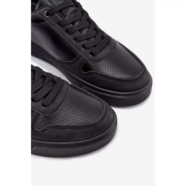  Мъжки кецове BIG STAR SHOES UU174327 ЧЕРЕН 