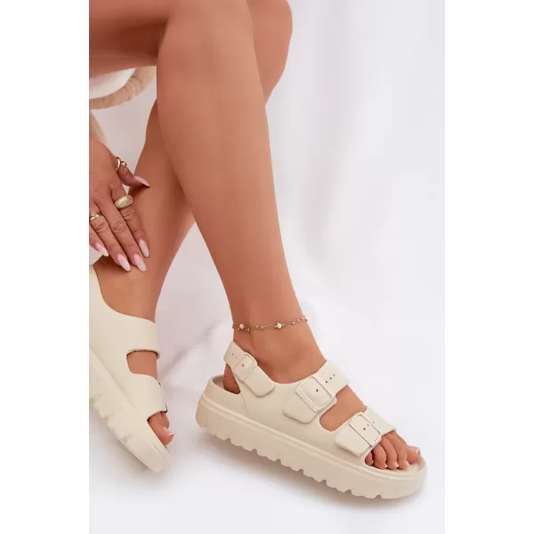  Дамски сандали BIG STAR SHOES TT274A032 БЕЖОВО 