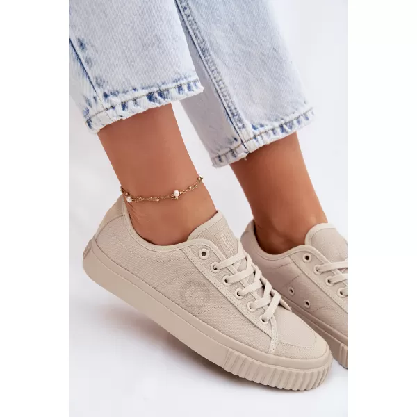  Дамски кецове BIG STAR SHOES TT274106 БЕЖОВО 
