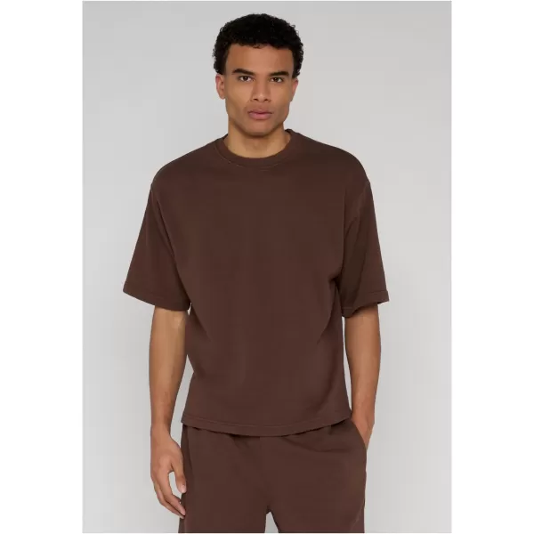  Мъжка тениска URBAN CLASSICS TB8097 ШОКОЛАДОВО КАФЯВО 