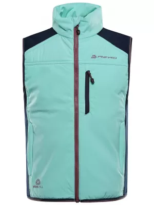 Детска жилетка ALPINE PRO NERCO СВЕТЛО СИНЬО