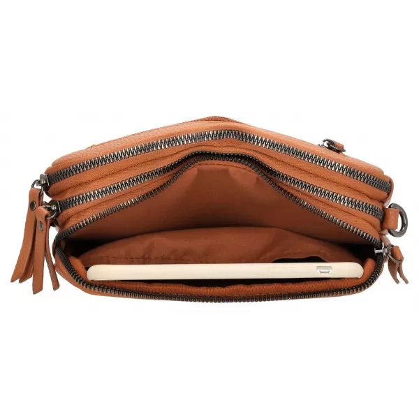  Дамска чанта CHARM LONDON New York 22382 Cognac РАКИЯ 