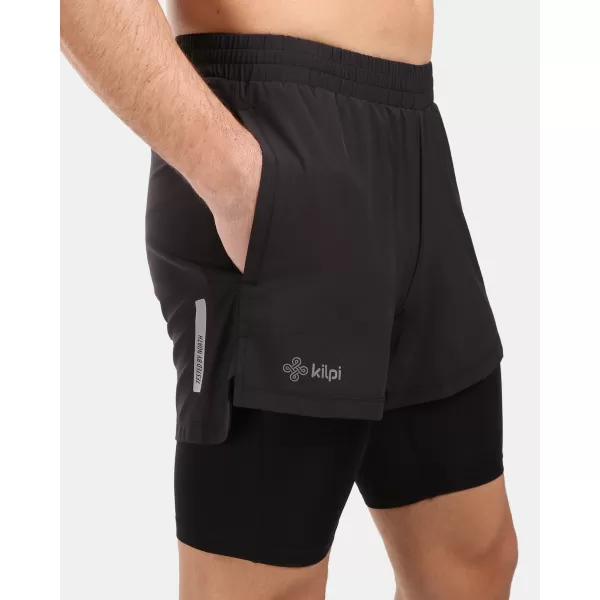  Мъжки шорти KILPI BRAGA-M 1M0412KI ЧЕРЕН 