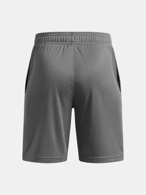 Къси панталонки за момчета UNDER ARMOUR TECH LOGO SHORTS 1383333-709 ЗЕЛЕНО