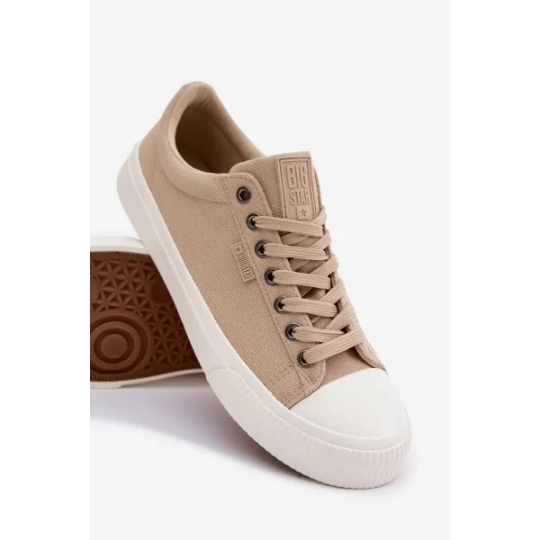  Мъжки кецове BIG STAR SHOES TT174115 БЕЖОВО 