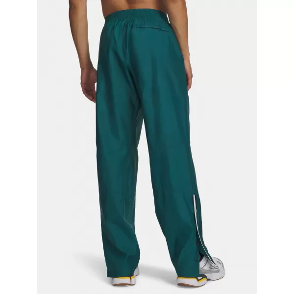  Мъжки панталон UNDER ARMOUR UA ICON SW WOVEN PANTS 6009445-338 ЗЕЛЕНО 