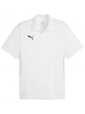 Мъжка тениска с яка PUMA TEAMGOAL POLO 658771-04 ПУМА БЯЛО/ЧЕРНО/СИВО КАТО ПЕРА