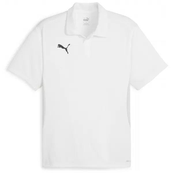  Мъжка тениска с яка PUMA TEAMGOAL POLO 658771-04 ПУМА БЯЛО/ЧЕРНО/СИВО КАТО ПЕРА 