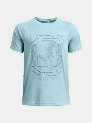 Момчешка тениска UNDER ARMOUR UA B TECH GAME DAY SS 1389974-494 СИНЬО