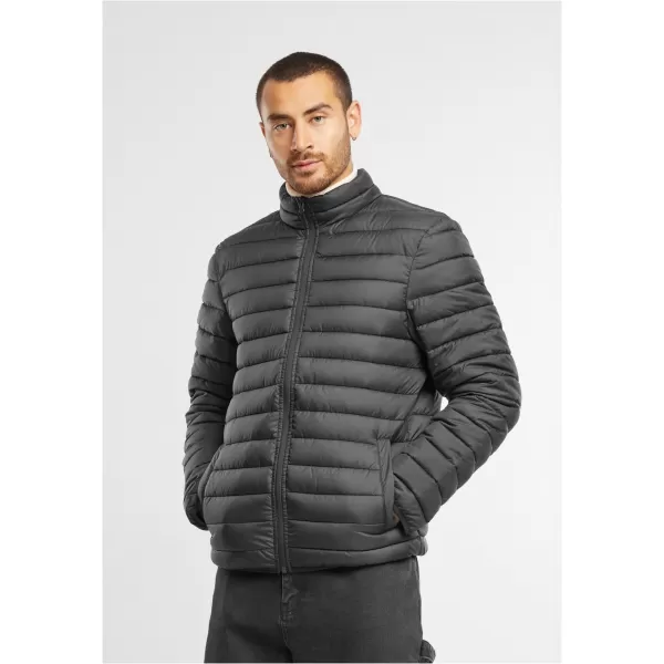  Мъжко ватирано яке URBAN CLASSICS TB8701-00007 ЧЕРЕН 