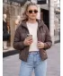 Дамско яке DSTREET TY6092 КАФЯВО
