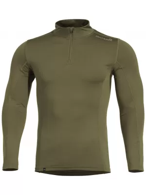 Мъжка тениска PENTAGON PINDOS 1/2 ZIP SHIRT K11013 МАСЛИНЕНО ЗЕЛЕНО